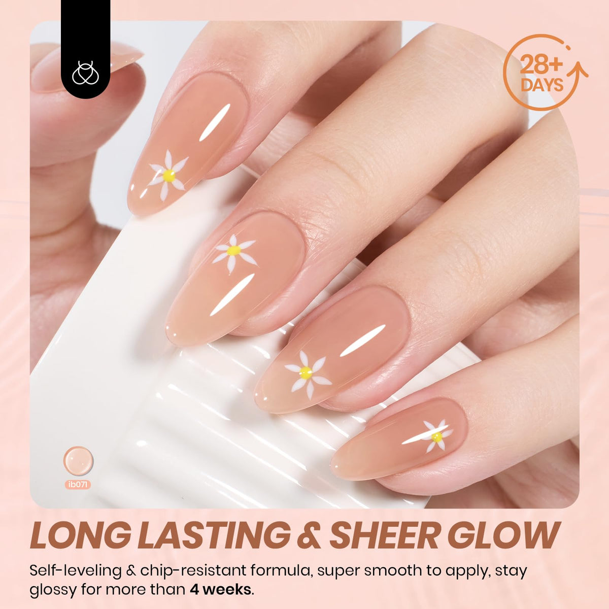beetles top coat shine demo illustrating high-gloss finish and long-lasting look