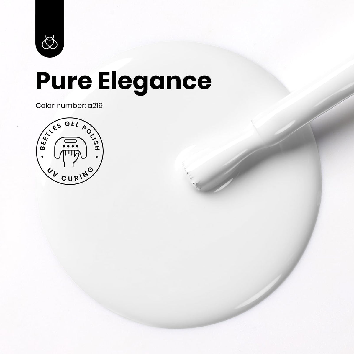 beetles brush and cap detail showing smooth applicator for precise coverage and control