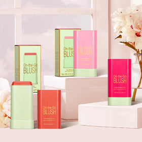 BEFIVECOK blush stick label closeup highlighting ingredient transparency and safety