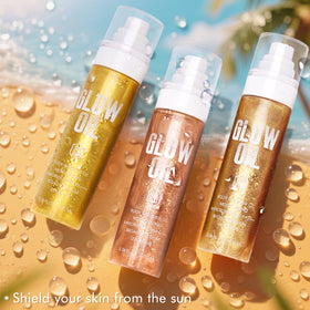 BEFIVECOK water droplets on skin after application demonstrating water-resistant protection benefit