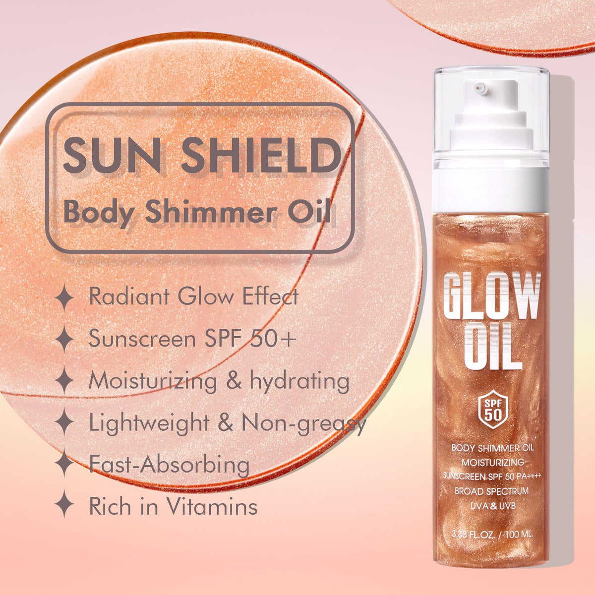 BEFIVECOK product being poured into palm for easy sun protection application