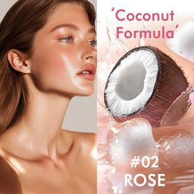 BEFIVECOK texture swatch on skin showing lightweight hydration and glow