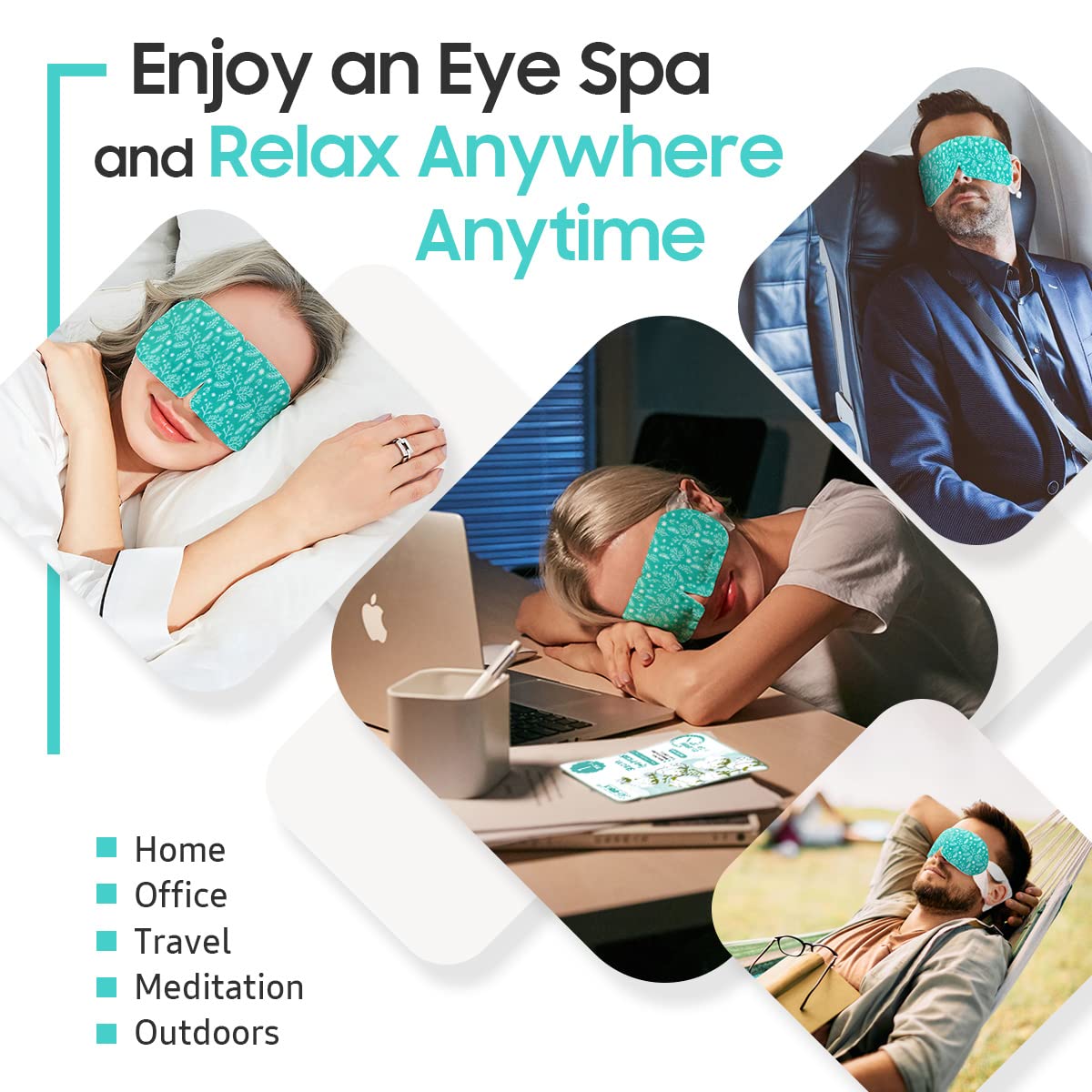 BeHoomi in travel bag lifestyle photo for relaxation on the go