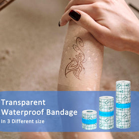 Beieverluck wrap protecting tattoo in shower, waterproof daily use