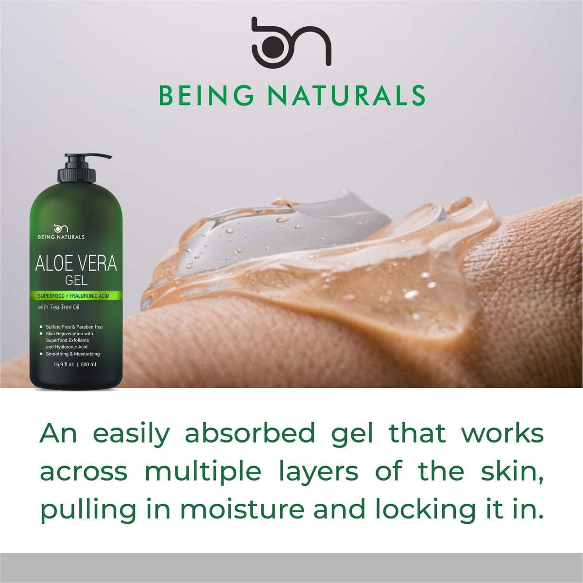 Being Naturals hair use before and after displaying reduced frizz and improved manageability