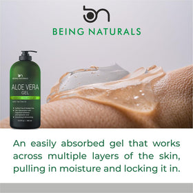Being Naturals hair use before and after displaying reduced frizz and improved manageability