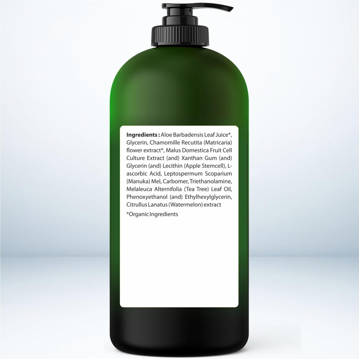 Being Naturals pouring gel texture close-up demonstrating smooth absorption