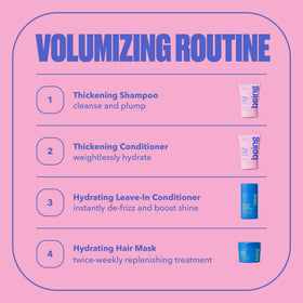 BEING INC label close-up showing clean formula and ingredient transparency