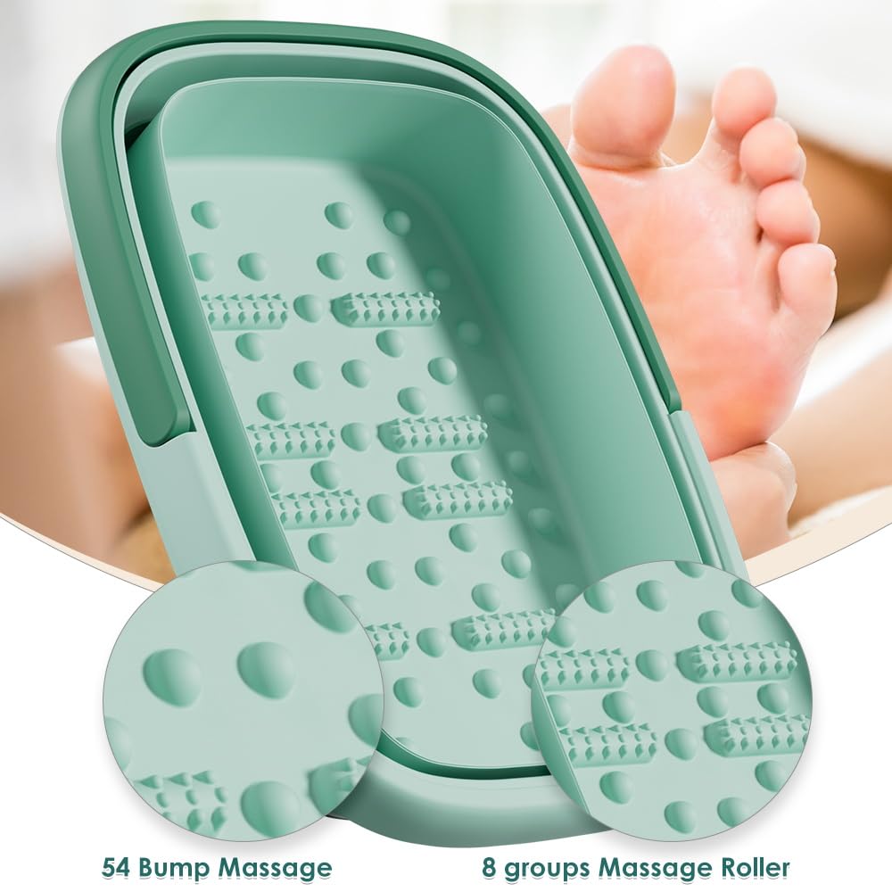 Beinilai closeup of massage bumps and rollers for soothing foot stimulation