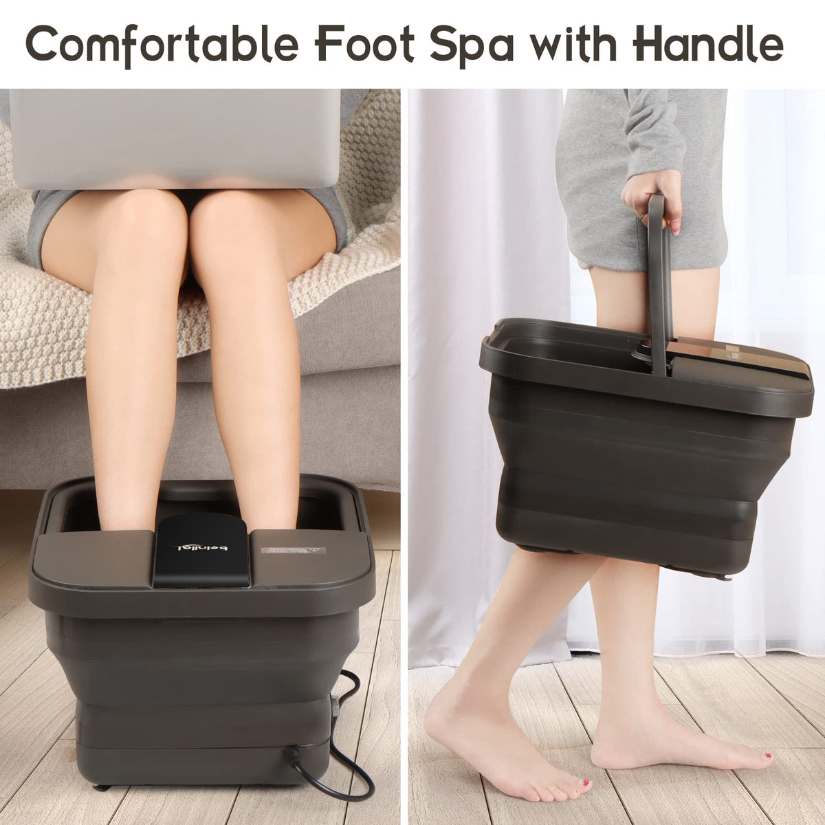 Beinilai top handle and dust cover for safe carrying and clean storage