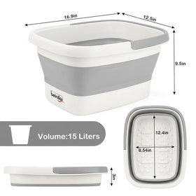 Beinilai in a camping scene used as a wash bucket for outdoor convenience