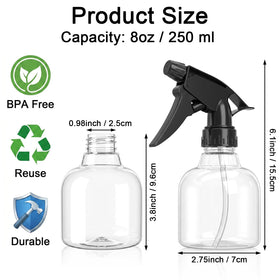 Bekith close-up of black adjustable trigger head showing ergonomic grip and spray control benefit