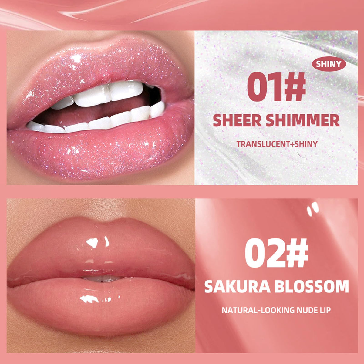 Bekoeen row of color swatches showing shade range for versatile styling benefit