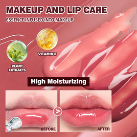 Bekoeen on lips creating gradient look for fuller appearance benefit