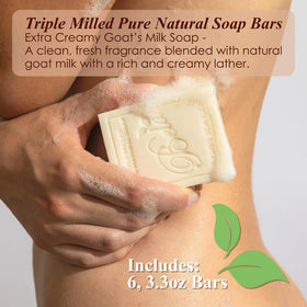 BELA close-up of soap bar texture highlighting creamy, triple-milled finish