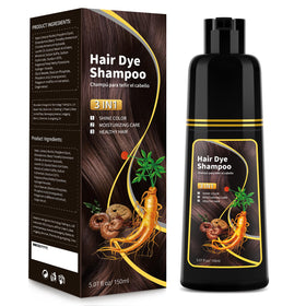 BELEZALIB front packaging showing dark brown shampoo and clear usage benefit
