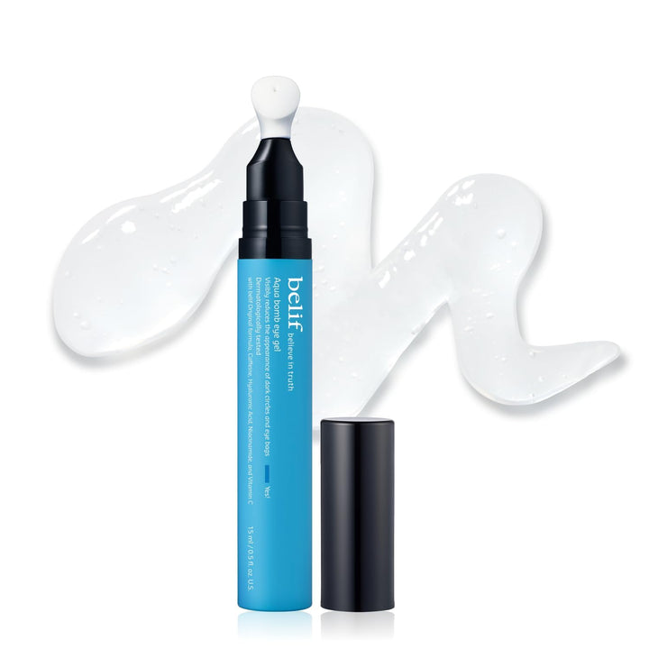 belif front tube image showing product and brand for clear identification and appeal