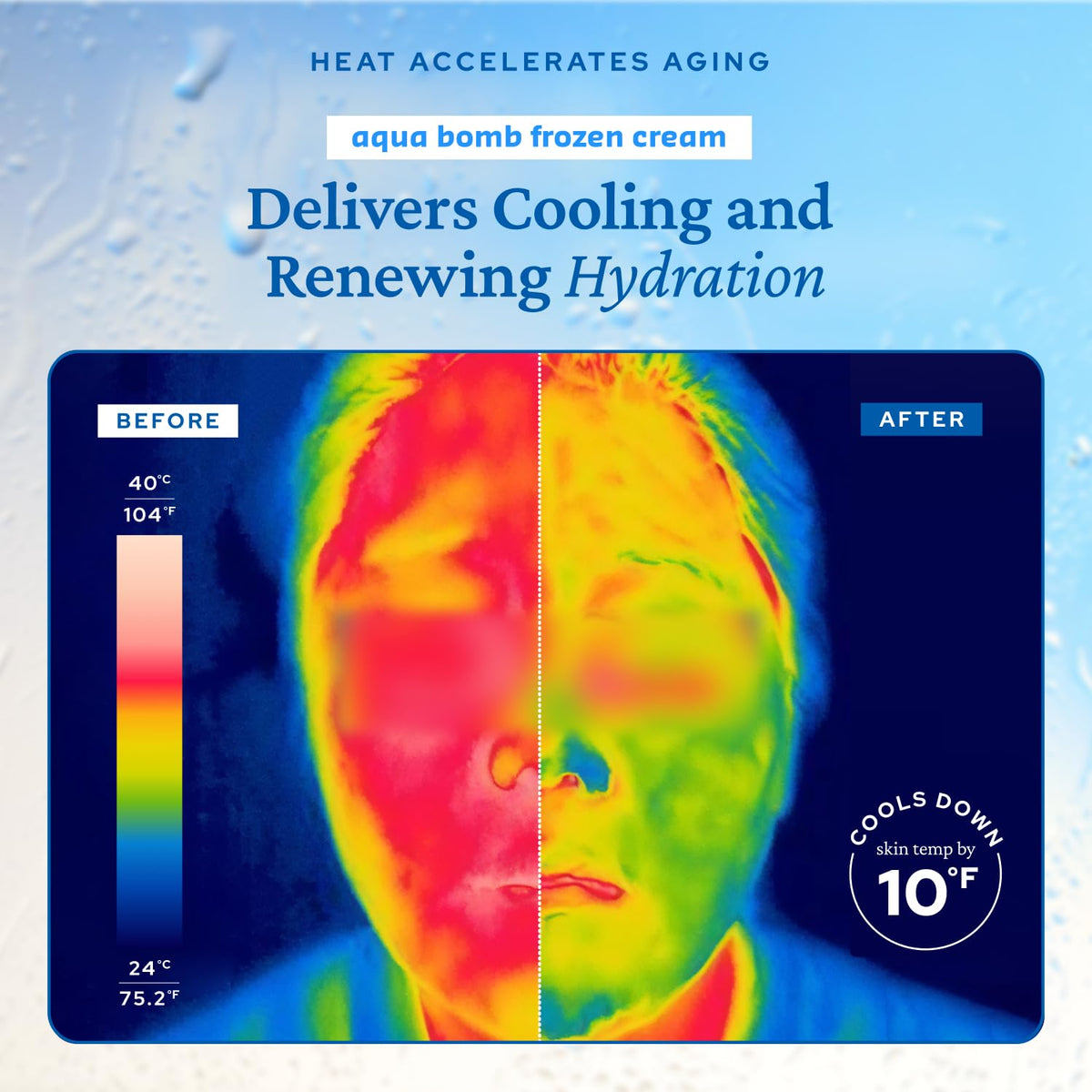 belif frozen capsule detail highlighting cooling micro-capsules benefit