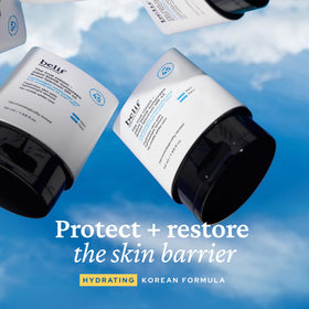 belif close-up of Aqua Bomb gel-cream texture highlighting fast-absorbing hydration benefit