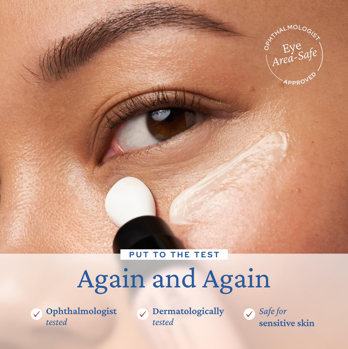 belif illustrative before and after to demonstrate firmer eye appearance