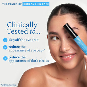 belif application under-eye with ceramic tip delivering de-puffing benefit
