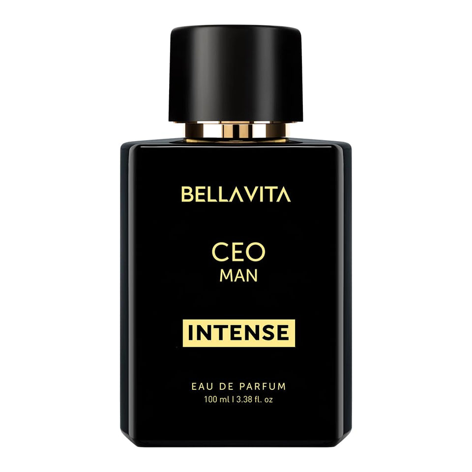 Bella Vita Luxury front bottle view showing elegant packaging and lasting scent