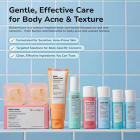 BellamiLuxx in a shower routine lifestyle scene for post-workout care