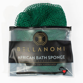 Bellanomi front view of emerald 45-inch back scrubber, effective exfoliation