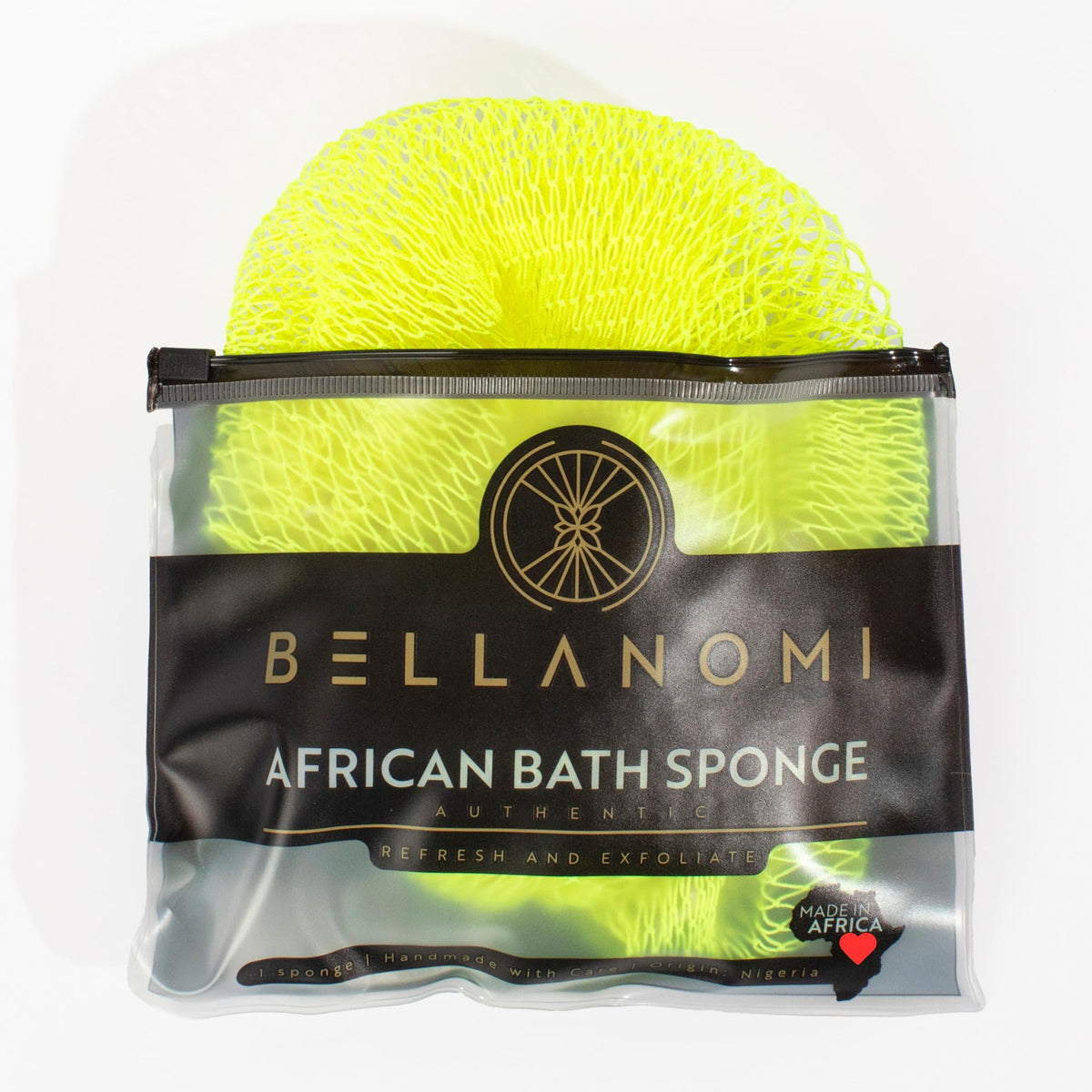 Bellanomi front view of keylime packaging showing product and benefit