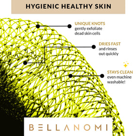 Bellanomi full 45-inch sponge laid out to show reach and coverage benefit