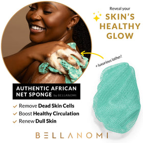 Bellanomi full 45-inch back scrubber displayed to show reach and coverage