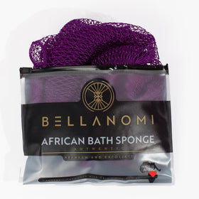 Bellanomi indigo front view showing design and length, highlights gentle exfoliation