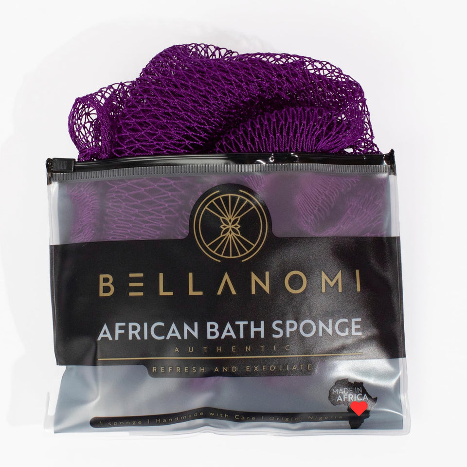 Bellanomi indigo front view showing design and length, highlights gentle exfoliation