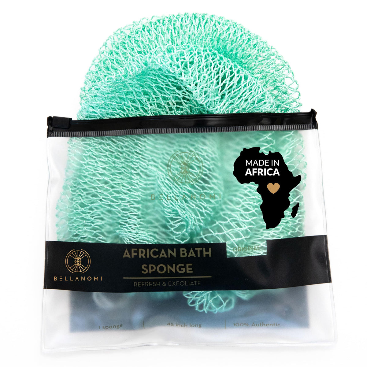 Bellanomi product label and ethics tag highlighting authentic sourcing