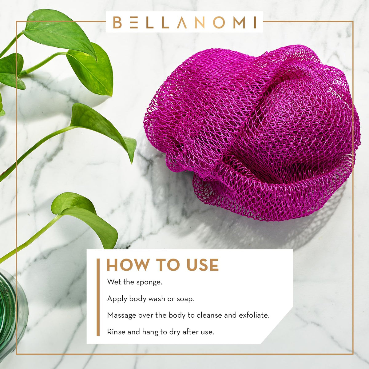 Bellanomi side profile showing mesh thickness, durable long-lasting use