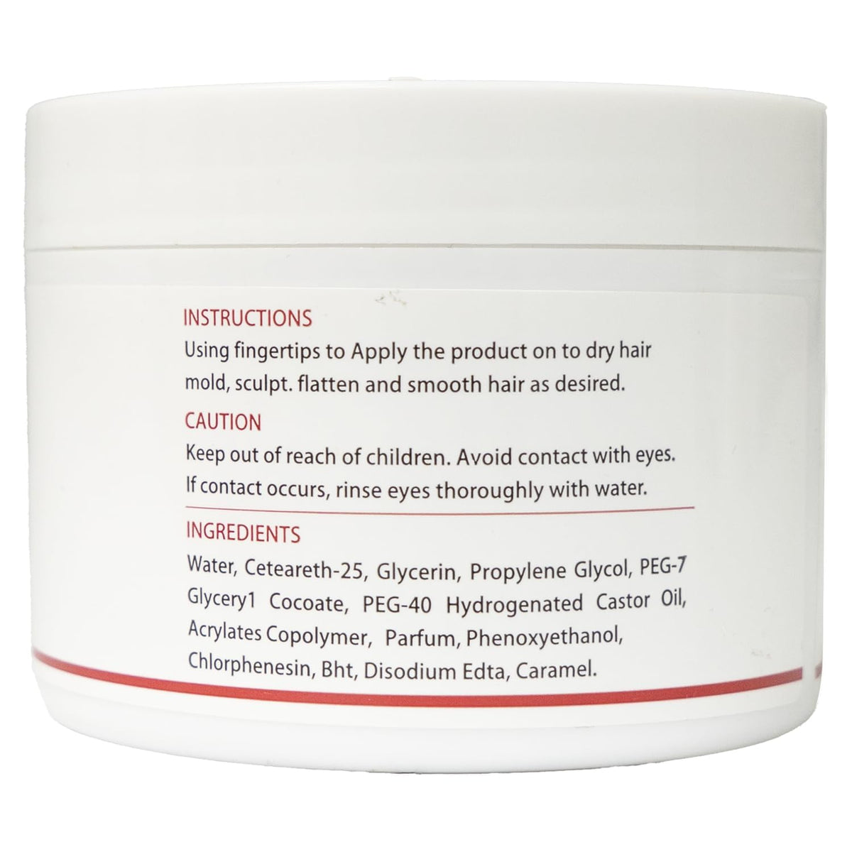 BELLATIQUE applying gel to hairline for strong edge hold