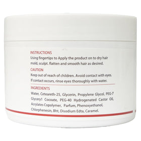 BELLATIQUE applying gel to hairline for strong edge hold