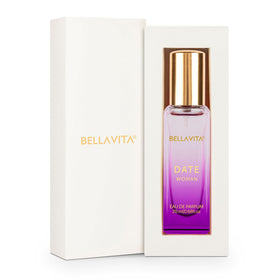 BellaVita Luxury DATE tucked in a handbag for easy on-the-go freshness