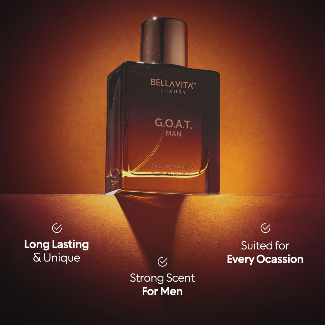 Bella Vita Luxury side label showing fragrance name and 100 ml volume benefit