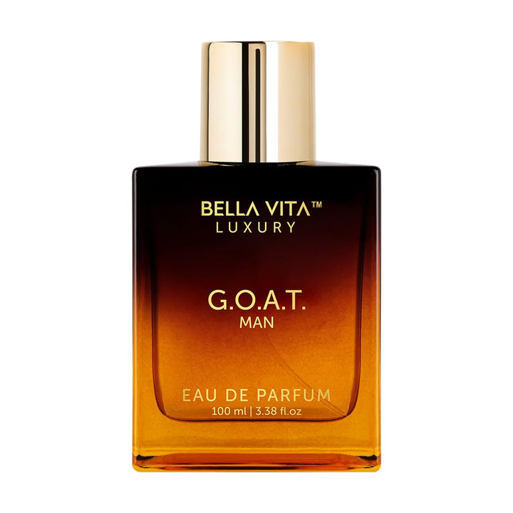 Bella Vita Luxury front bottle view showing sleek design and lasting impression