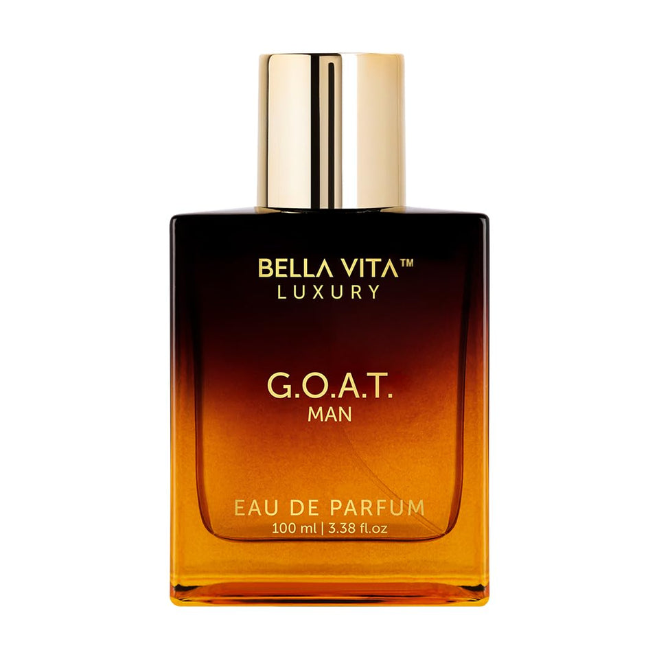 Bella Vita Luxury front bottle view showing sleek design and lasting impression