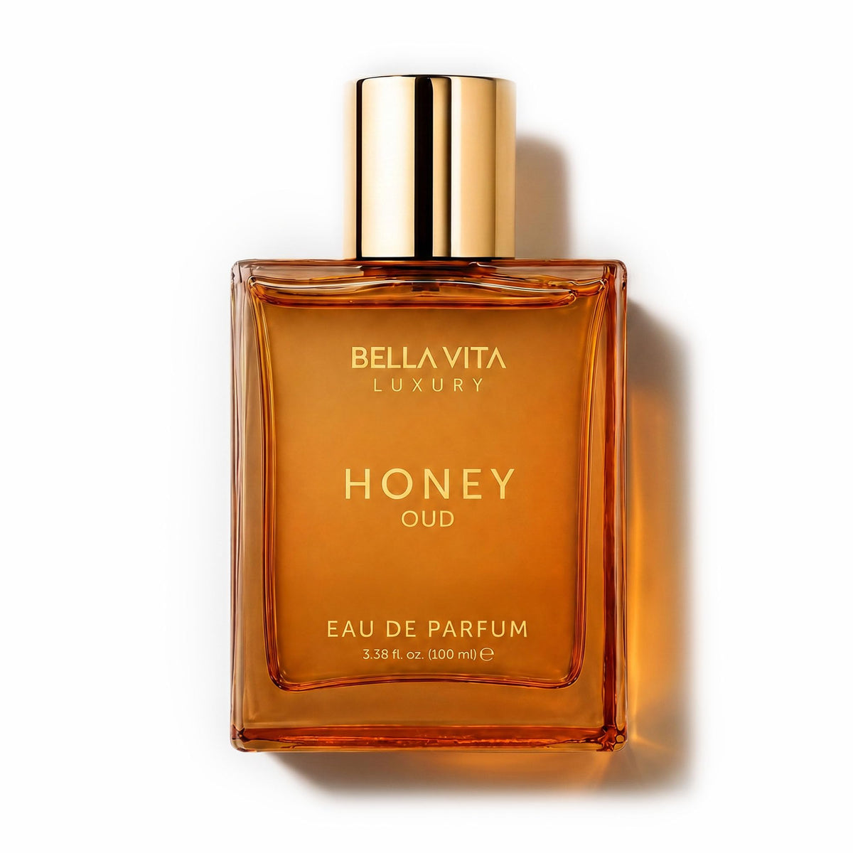 Bella Vita Luxury front bottle showcasing elegant design and lasting fragrance