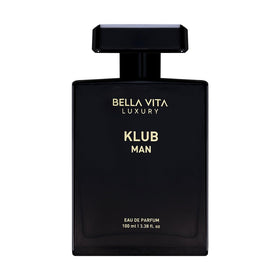 BellaVita Luxury KLUB front bottle shot showing sleek design and premium look
