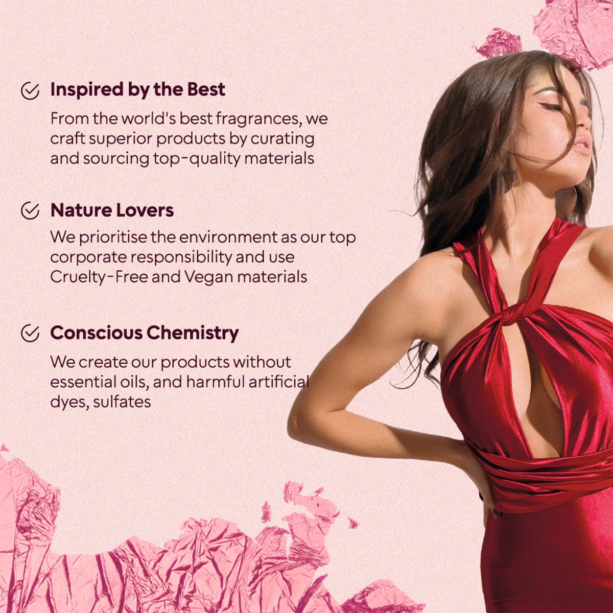 Bella Vita Luxury bottle in hand demonstrating true 100 ml scale and ergonomics