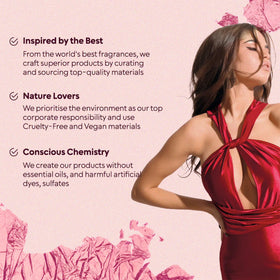 Bella Vita Luxury bottle in hand demonstrating true 100 ml scale and ergonomics