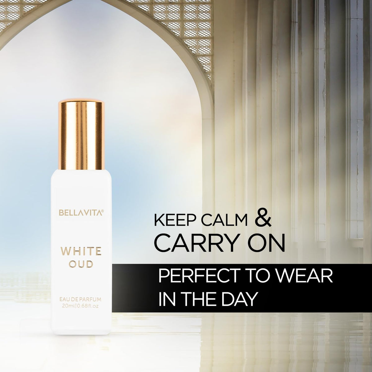 BellaVita Luxury atomizer detail highlighting durable travel spray
