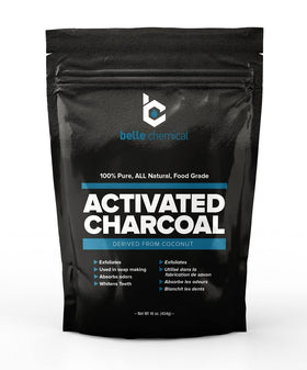 Belle Chemical front packaging one pound bag showing label and resealable pouch benefit