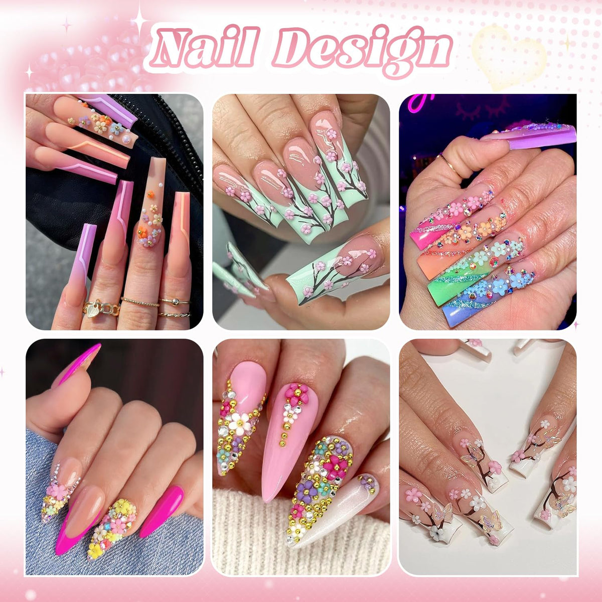 BELLEBOOST tweezer placing a charm, showing precise application for neat nail art