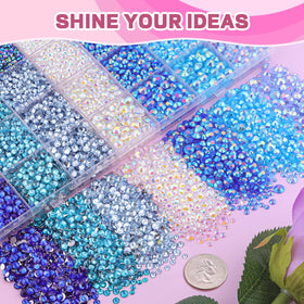 BELLEBOOST crafting workspace with gems and tools in use illustrating real project setup