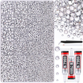 BELLEBOOST front packaging showing full rhinestone kit benefits